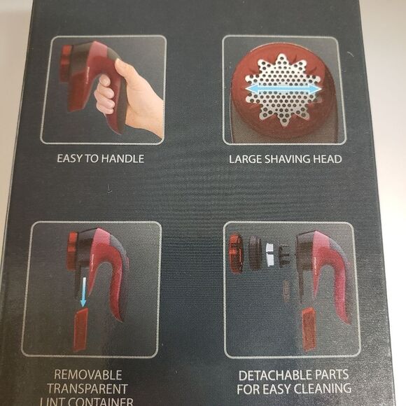 Rowenta Cordless Fabric Lint Remover JA1012 NIB - Picture 5 of 6